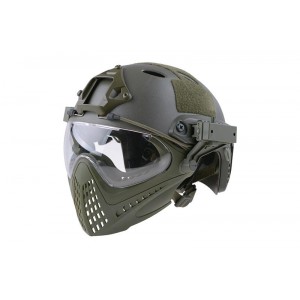 Защитная система FAST PJ Piloteer Helmet Replica - Olive (UTT)